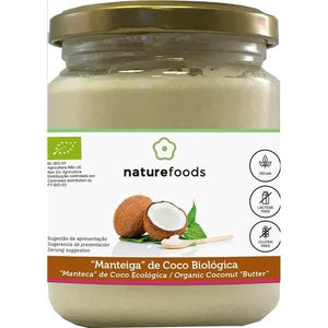 Organic Coconut Butter 250g - Naturefoods - Crisdietética