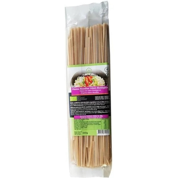 Massa Noodles Udon Biológico 250g - Naturefoods - Crisdietética