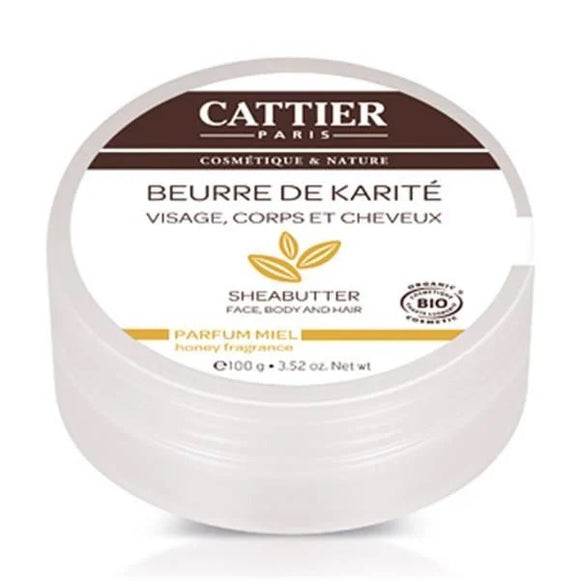 Manteiga de Karité Mel 100g - Cattier - Crisdietética