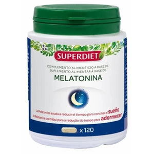 Melatonin 120 Capsules - SuperDiet - Crisdietética