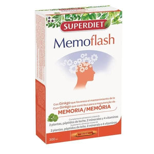 Memoflash 20 Ampoules - SuperDiet - Crisdietética