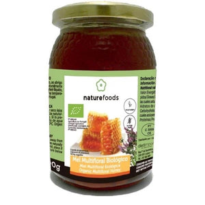 Biological Honey Multifloral 500g - Naturefoods - Crisdietética