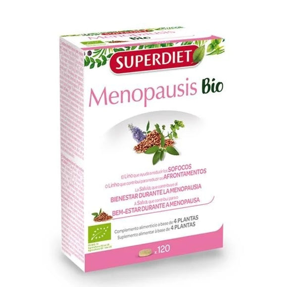 Menopausa Biológico 120 Comprimidos - SuperDiet - Crisdietética