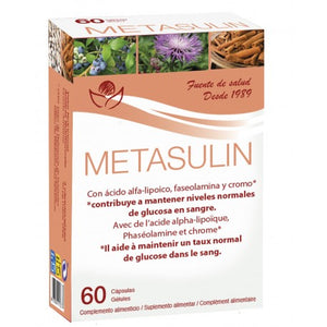 Metasulin 60 Capsule - Bioserum - Crisdietética
