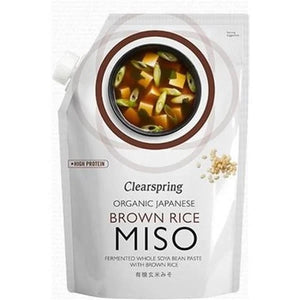 Miso Brown Rice 300g Biological Bag - ClearSpring - Chrysdietética