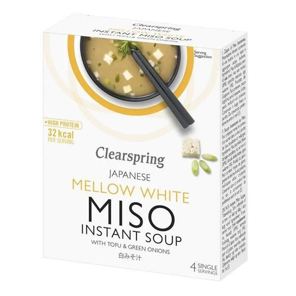 Sopa Instantânea Miso com Tofu 40g - ClearSpring - Crisdietética
