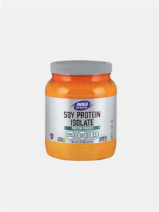 Soy Protein Isolate 544g - NOW - Crisdietética
