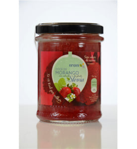Confiture de fraises à la stévia 200g - Provida - Crisdietética