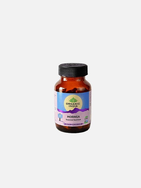 Moringa 90 Cápsulas - Organic India - Crisdietética