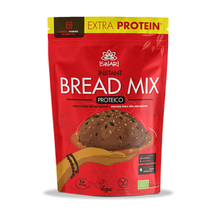 Mischen Sie Protein Instant Bread Bio Glutenfrei 300g - Iswari - Crisdietética