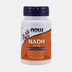 NADH 10mg 60 cápsulas - Ahora - Crisdietética