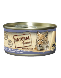 Natural Greatness Wet Feed Cat Ocean Fish 70g - Chrysdietética