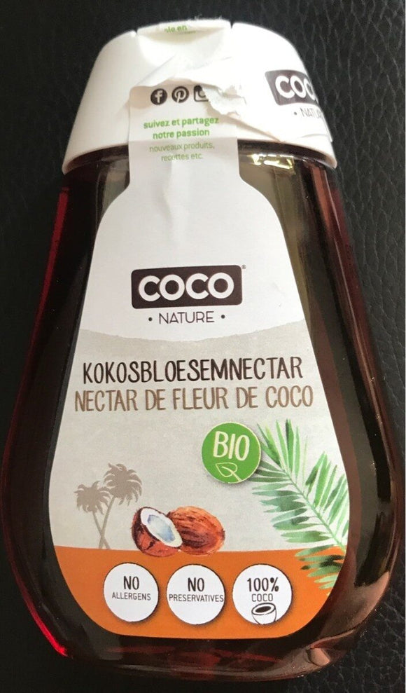 Néctar de Flor de Coco Bio 240g - Coco Nature - Crisdietética