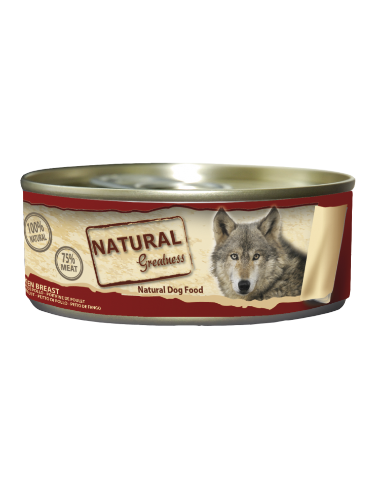 Natural Greatness Nasses Hühnerbrustfutter 156g - Chrysdietetic