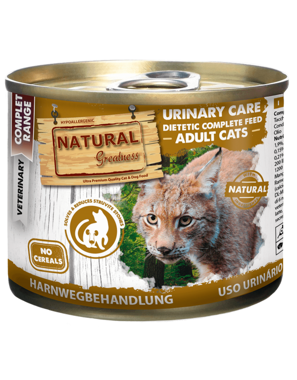 Natural Greatness Urinary Diet Cat 200g - Crisdietética