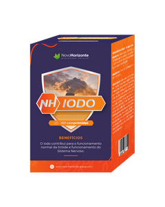 NH Yodo 180 Comprimidos - Novo Horizonte - Crisdietética