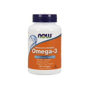 NOW Omega-3 1000mg 100 capsules - Crisdietética
