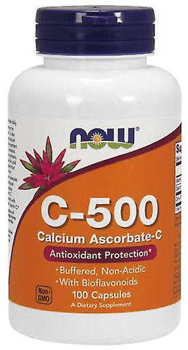 NOW Vitamin C-500 Calcium Ascorbate 100 cápsulas - Crisdietética