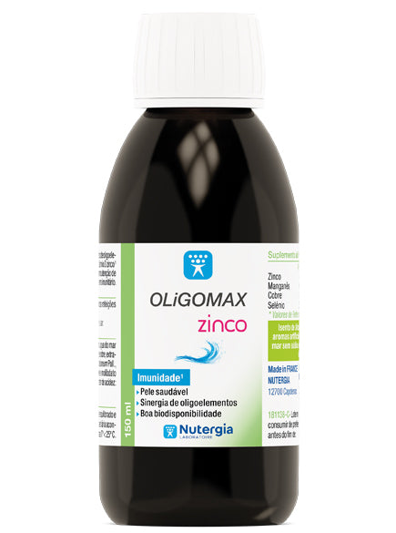 Oligomax Zinco 150ml - Nutergia - Crisdietética