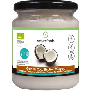 Huile de coco neutre bio 200g - Naturefoods - Crisdietética