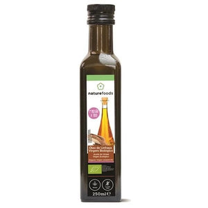 Biological Virgin Linseed Oil 250ml - Naturefoods - Crisdietética