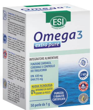 Omega 3 Extra Pure 50 Cápsulas - ESI - Crisdietética