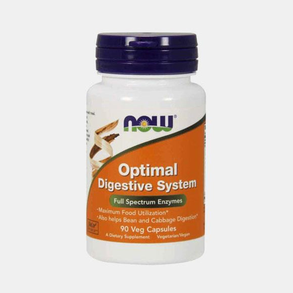 Optimal Digestive System 90 cápsulas - Now - Crisdietética