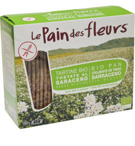 Pan Serraceno Flores Sin Gluten Bio 150g - Le Pain Des Fleurs - Crisdietética