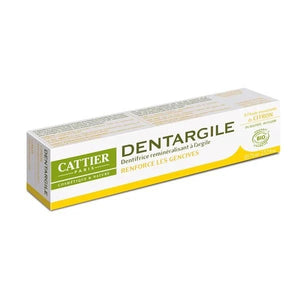 黏土牙膏+柠檬75毫升-Cattier-Crisdietética