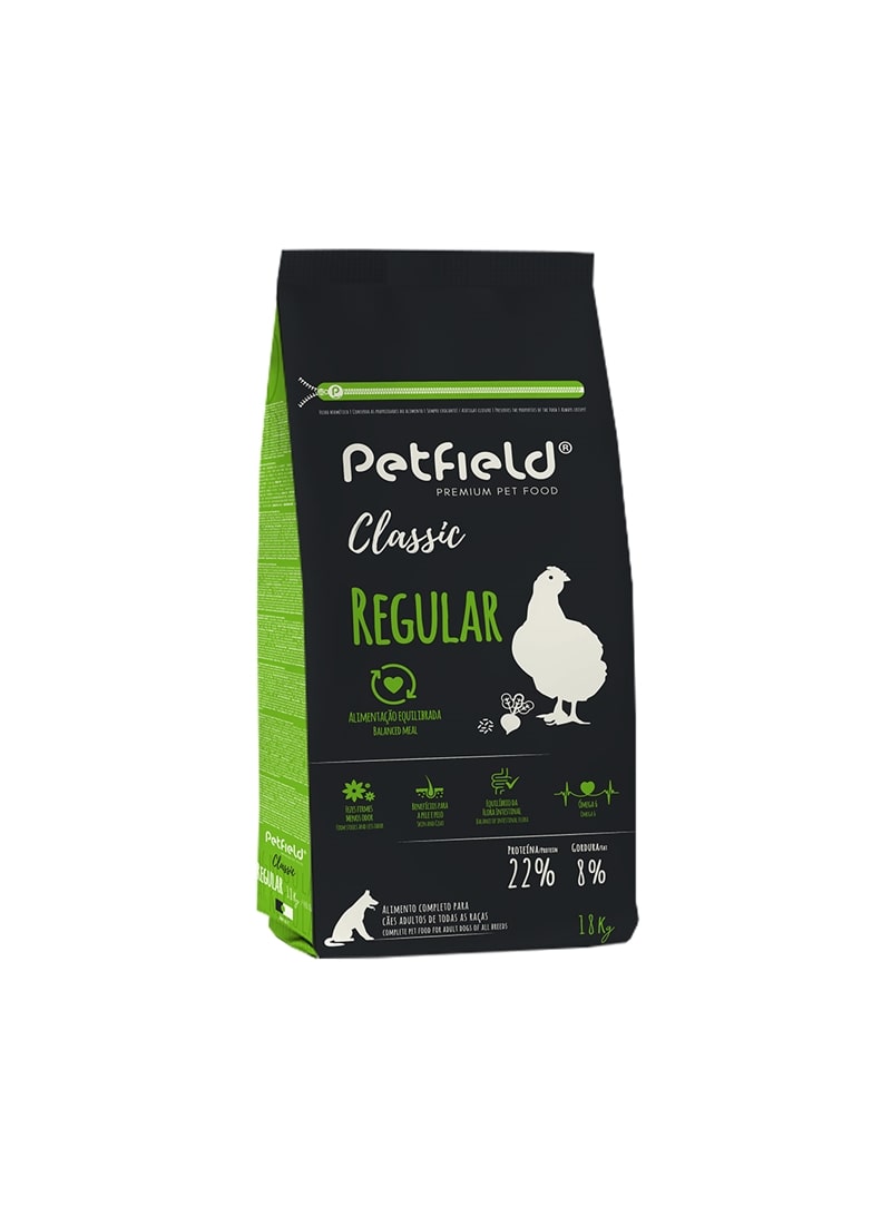 Petfield Classic Regular Perro 18 Kilos - Crisdietética