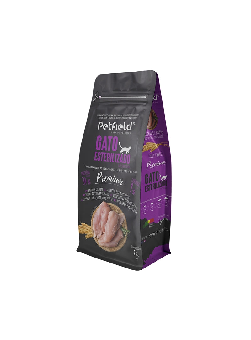 Petfield Premium 猫绝育 6 公斤 - Crisdietética