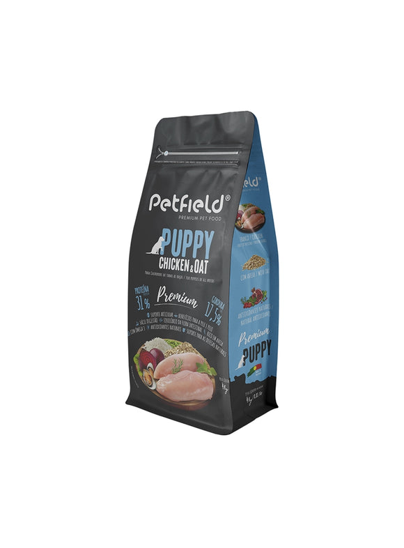 Petfield Premium Puppy 4kg - Crisdietética