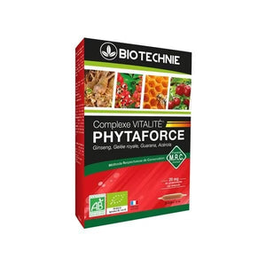 Phytaforce Biological 20 安瓿 - Biotechnie - Crisdietética