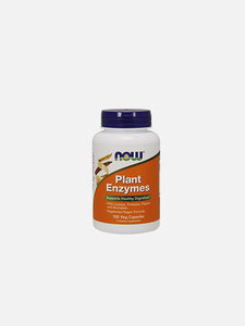 Plant Enzymes 120 cápsulas - Now - Crisdietética