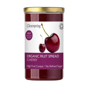 Organic Cherry Spread 280g - ClearSpring - Crisdietética