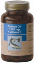 Salmon Oil 1000mg + Vitamin E 100 Capsules - Quality of Life - Chrysdietetic