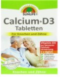 Calcio + Vitamina D3 100 Comprimidos - Sunlife - Crisdietética