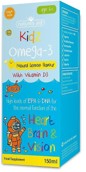 Kidz Omega 3 Mit Vitamin D3 150ml - Natures Aid - Crisdietética