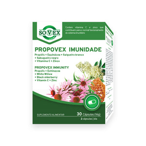 Propovex Immunität 30 Kapseln - Sovex - Crisdietética