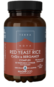 Red Yeast Rice, CoQ10 & Bergamot 50 Capsules - Terra Nova - Crisdietética