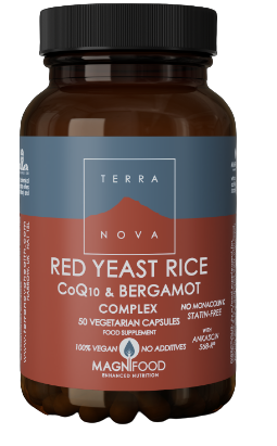 Red Yeast Rice, CoQ10 & Bergamot 50 Cápsulas - Terra Nova - Crisdietética