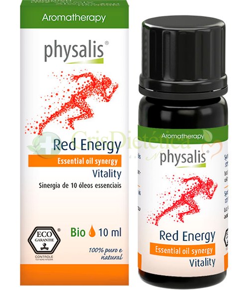 Synergy Red Energy Bio 10ml - Physalis - Crisdietética