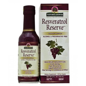 Resveratrol Reserve S/Alcool 150 ml – Natures Answer – Crisdietética