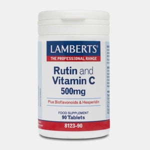 Rutina y Vitamina C 500mg 90 Comprimidos - Lamberts - Crisdietética