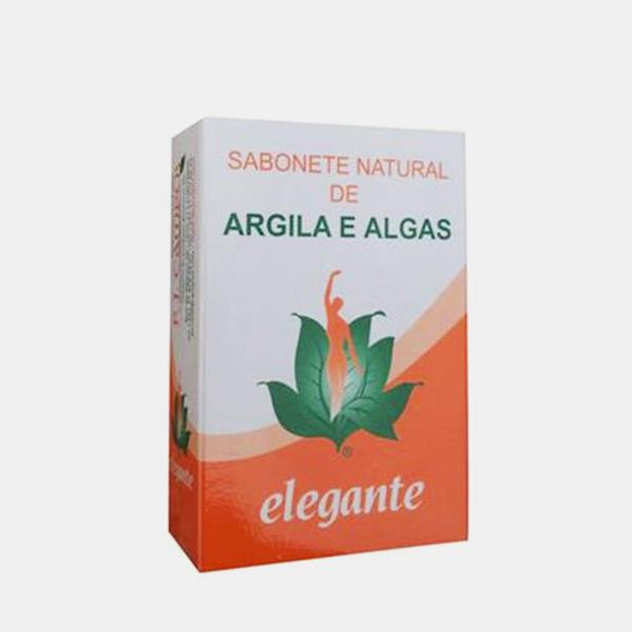 Sabonete Argila e Algas 140g - Elegante - Crisdietética