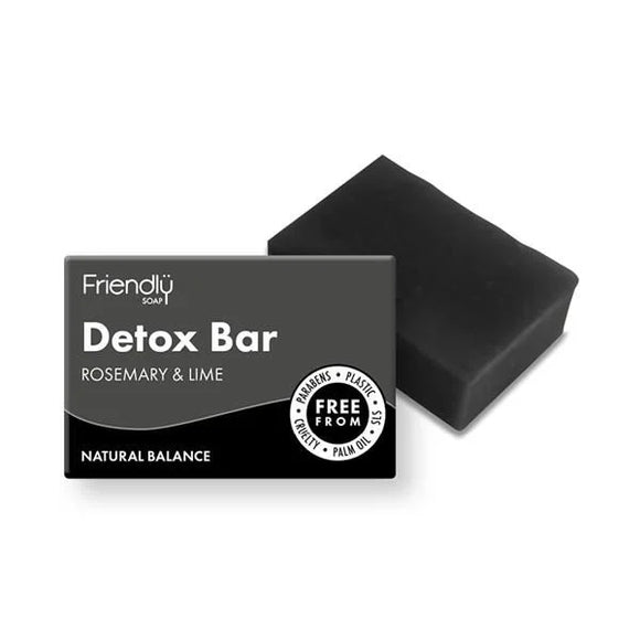 Sabonete Detox Carvão 95g - Friendly Soap - Crisdietética