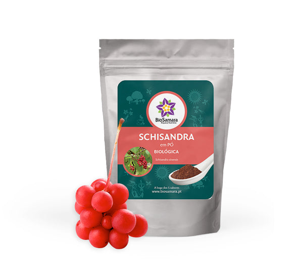 Schisandra em Pó 1kg - Biosamara - Crisdietética