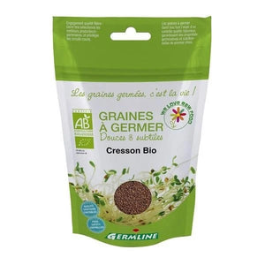 Seeds to Germinate Watercress 100g - Germline - Crisdietética