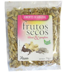 Sunflower Seeds with Tamari and Ginger Bio 50g - Provida - Crisdietética