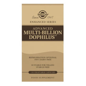 Advanced Multi-Billion Dophilus 120 gélules - Solgar - Crisdietética